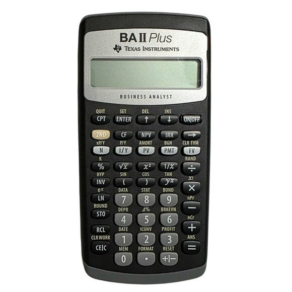 Texas Instruments BA II Plus Financial Calculator Business Analyst Cover Office - Picture 12 of 13